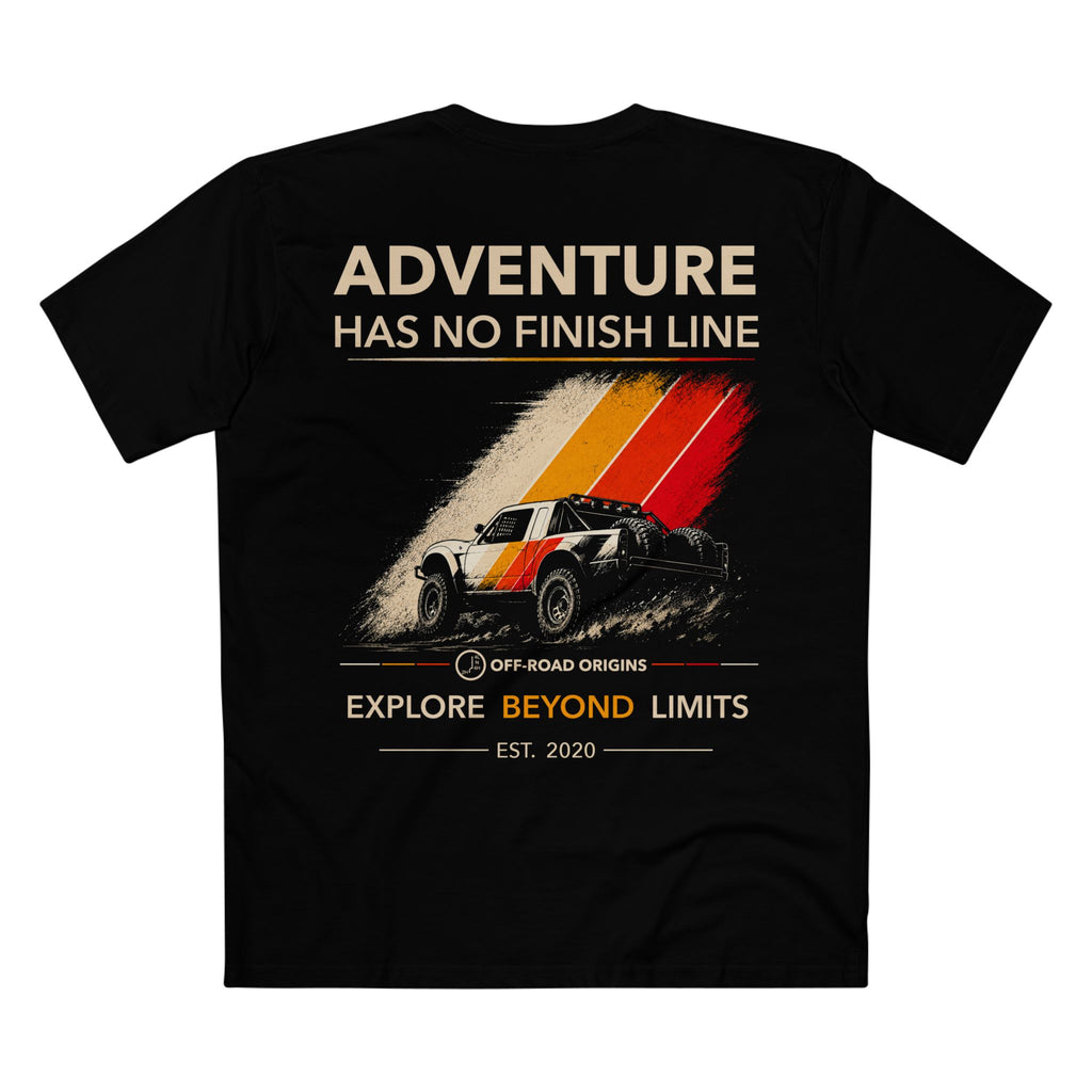 Heritage Collection – Adventure Has No Finish Line Tee